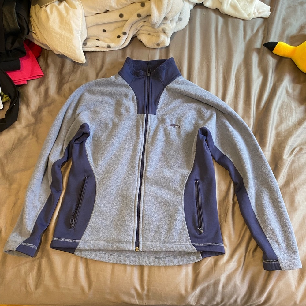 Avia Blue Jacket Fleece High Collar